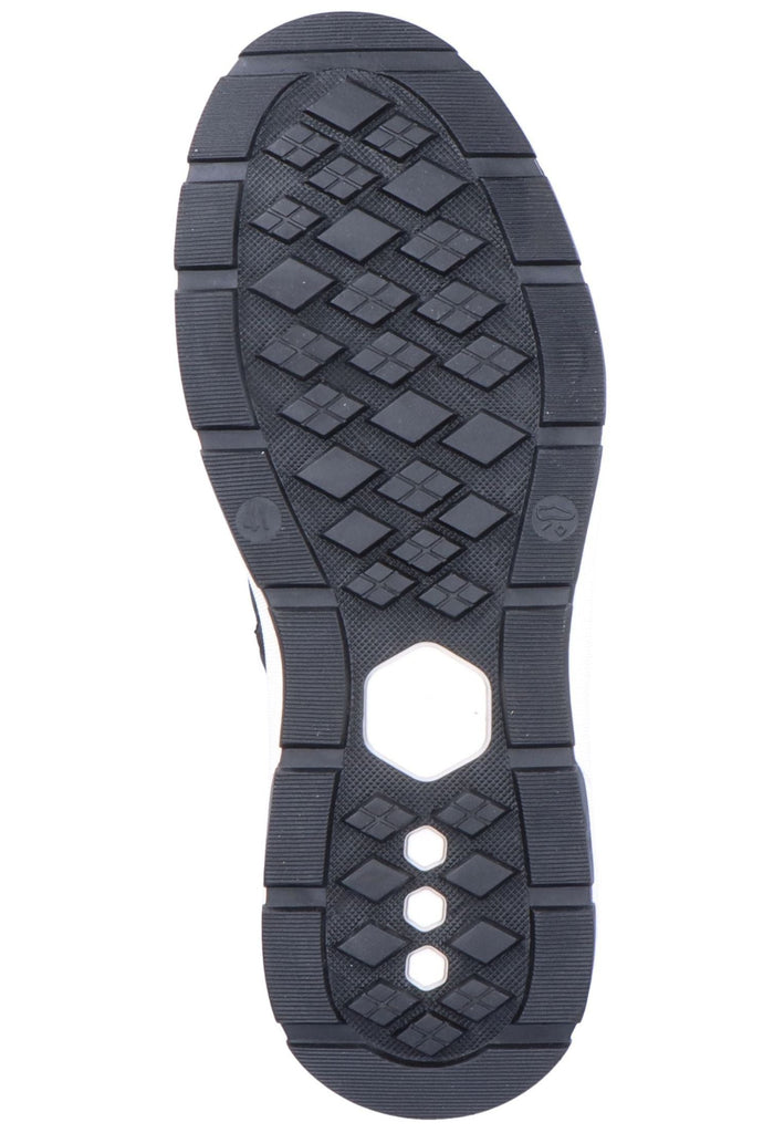 Rieker Stiefelette Leder Schwarz Warmfutter