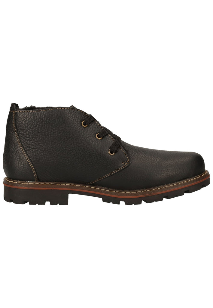 Rieker Stiefelette Leder Schwarz Warmfutter