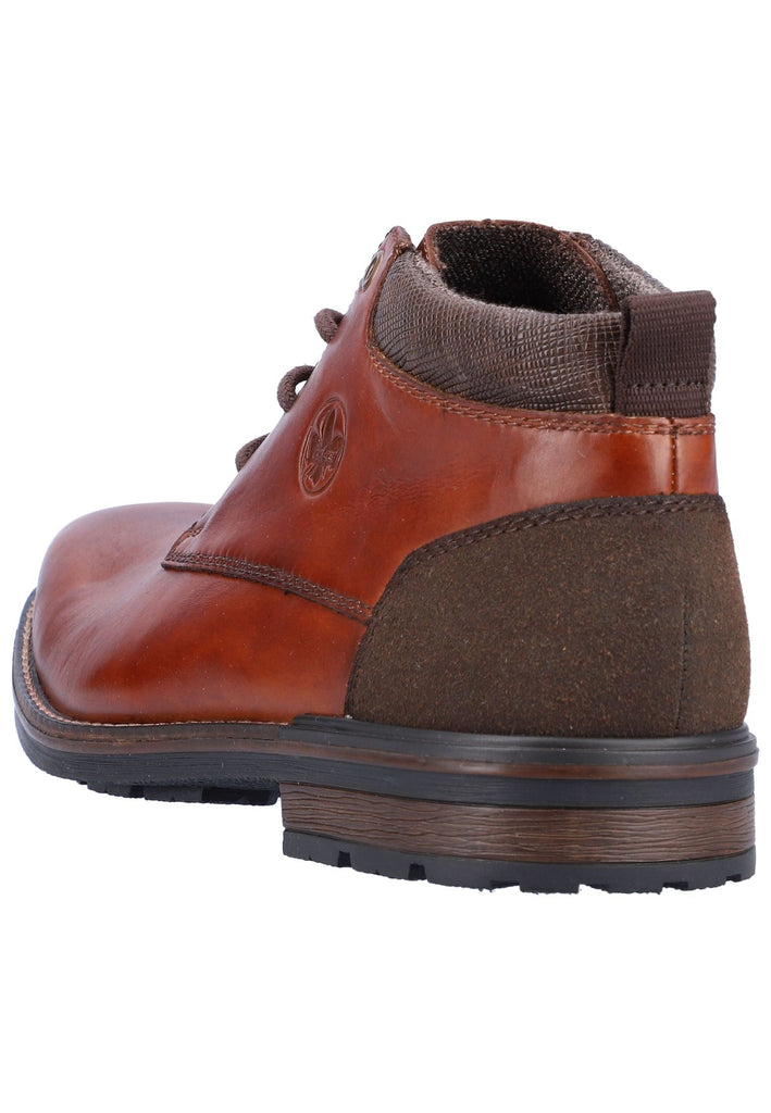 Rieker Stiefelette Leder/Synthetik Dunkelbraun