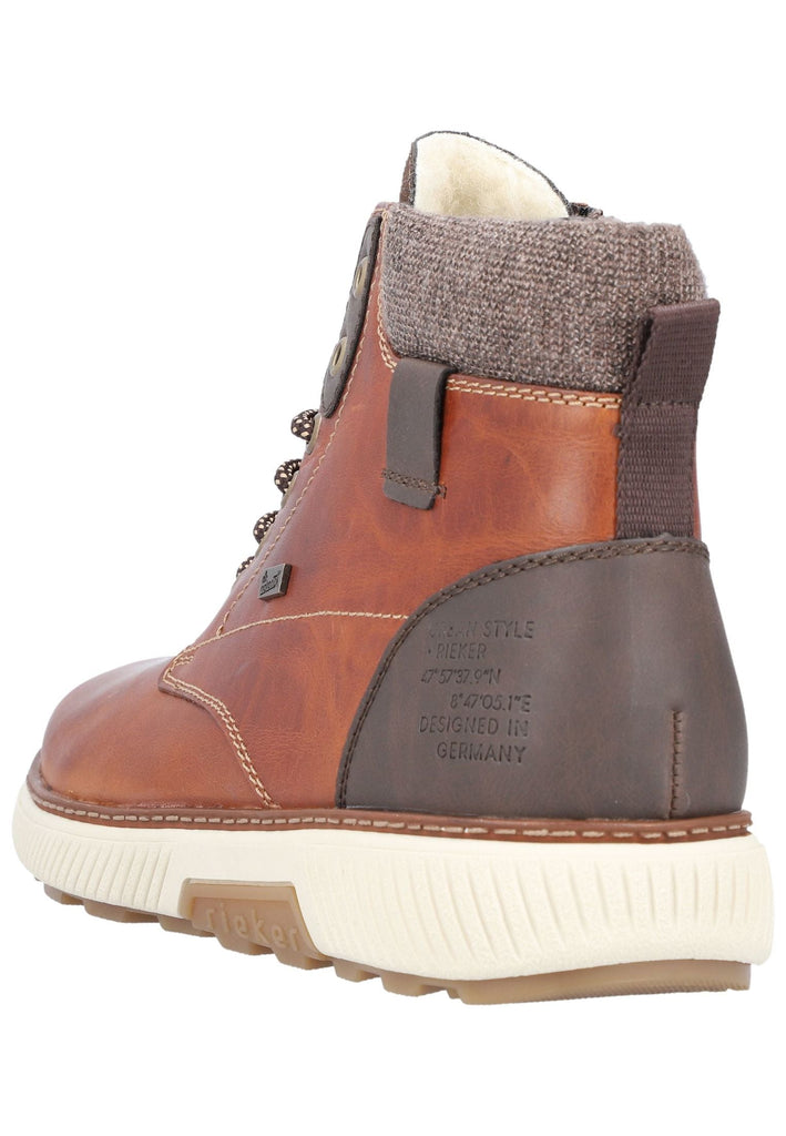 Rieker Stiefelette Leder/Synthetik Moro