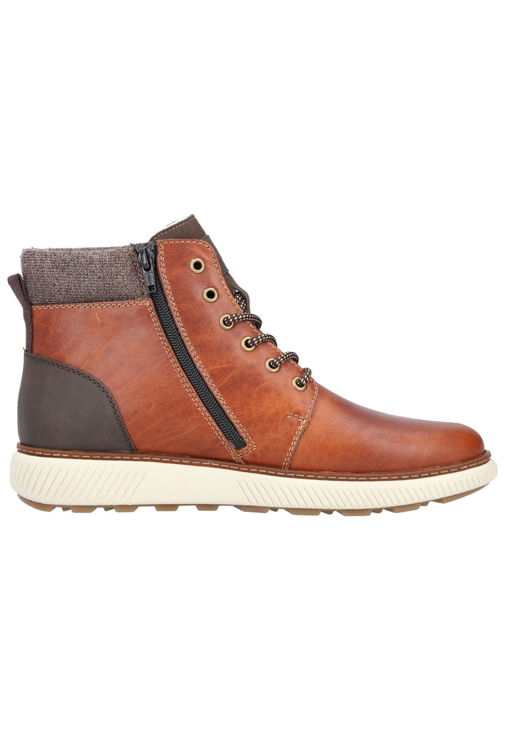 Rieker Stiefelette Leder/Synthetik Moro