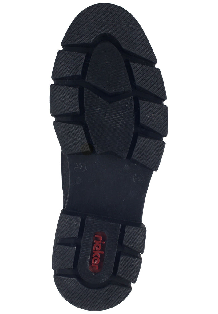 Rieker Stiefelette Leder/Synthetik Schwarz