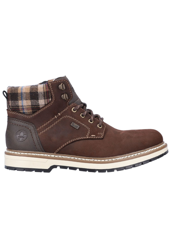Rieker Stiefelette Leder/Textil Cigar