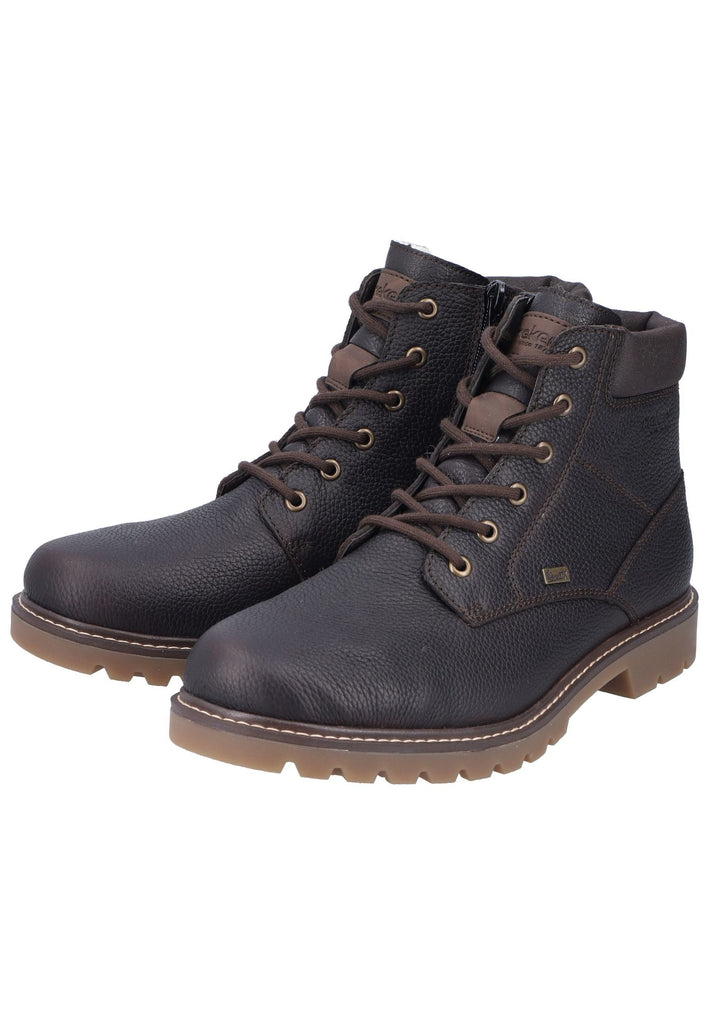 Rieker Stiefelette Leder/Textil Kastanie