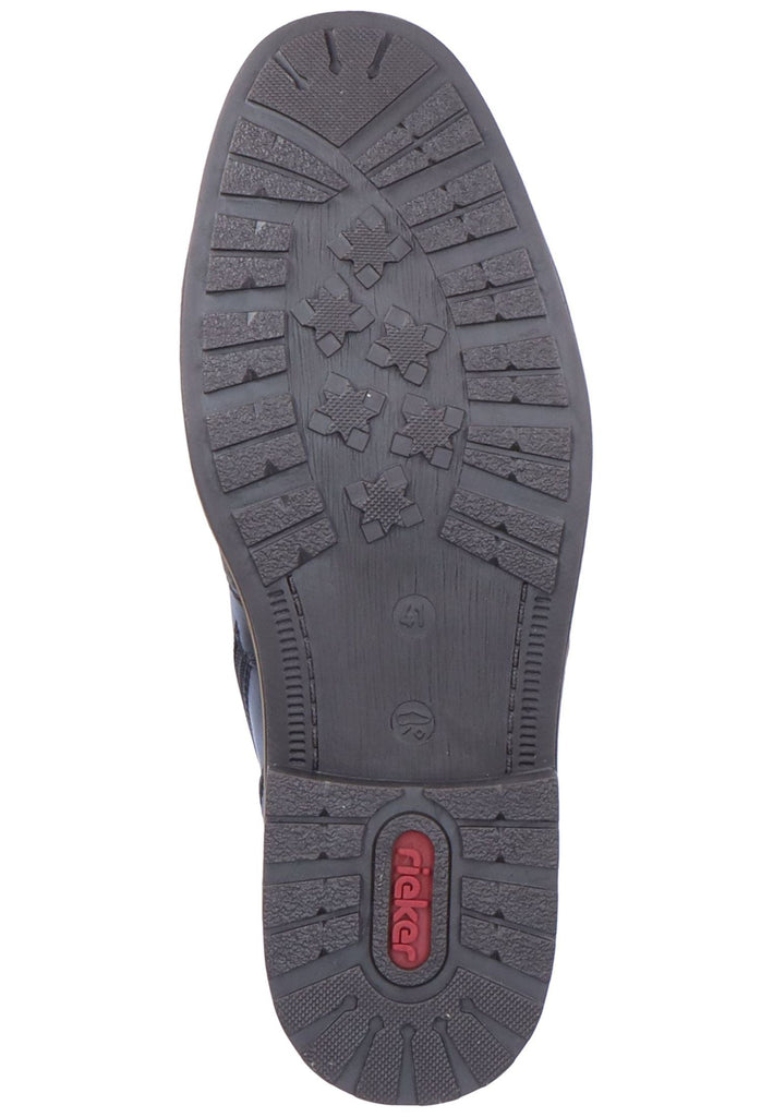 Rieker Stiefelette Leder/Textil Schwarz