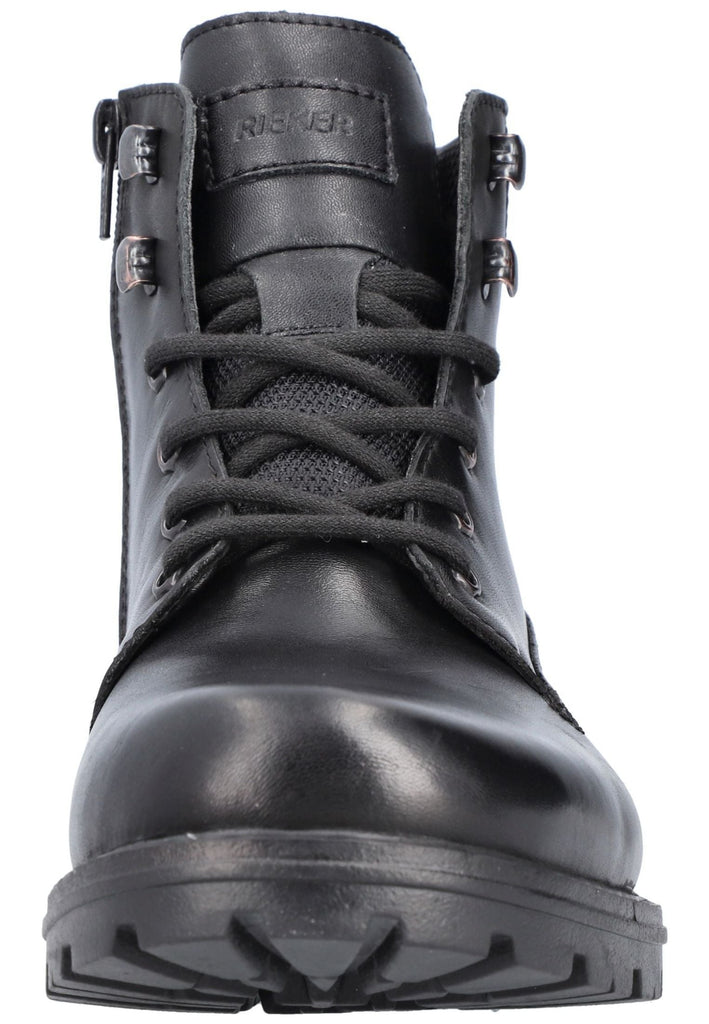 Rieker Stiefelette Leder/Textil Schwarz