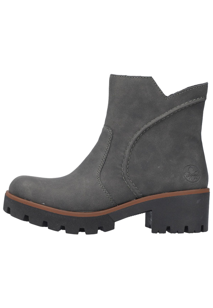 Rieker Stiefelette Lederimitat Antracite