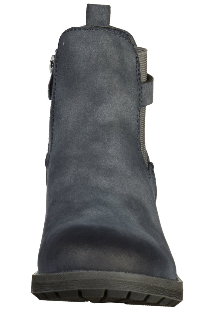 Rieker Stiefelette Lederimitat Blau