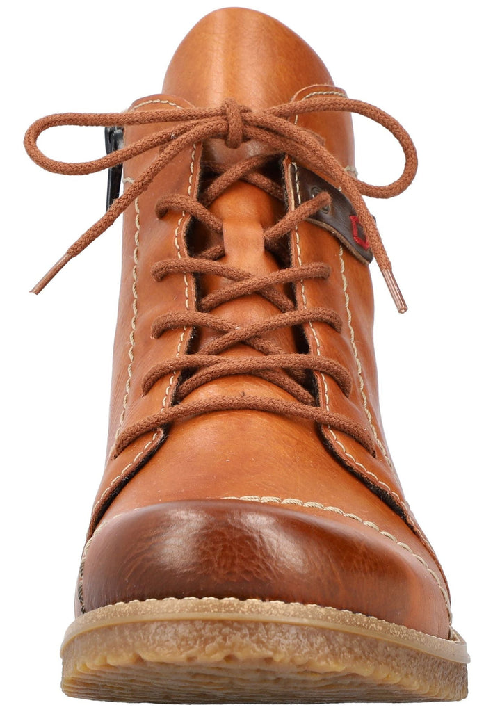 Rieker Stiefelette Lederimitat Braun