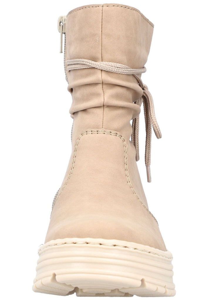 Rieker Stiefelette Lederimitat Camel
