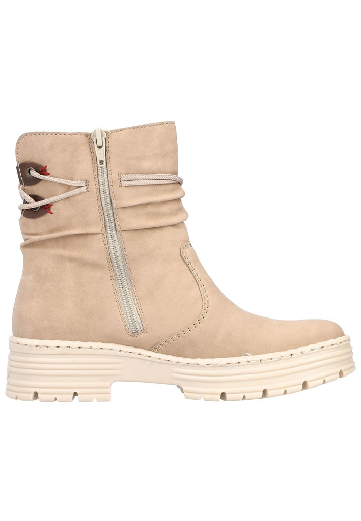 Rieker Stiefelette Lederimitat Camel