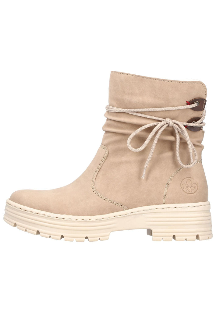 Rieker Stiefelette Lederimitat Camel