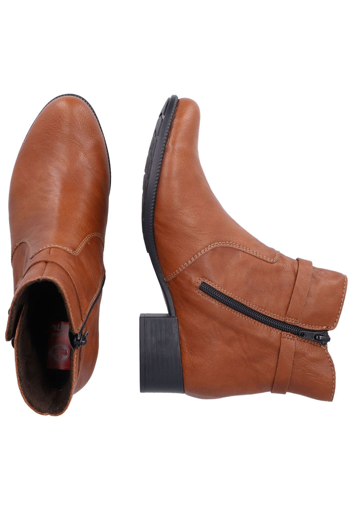 Rieker Stiefelette Lederimitat Cuoio