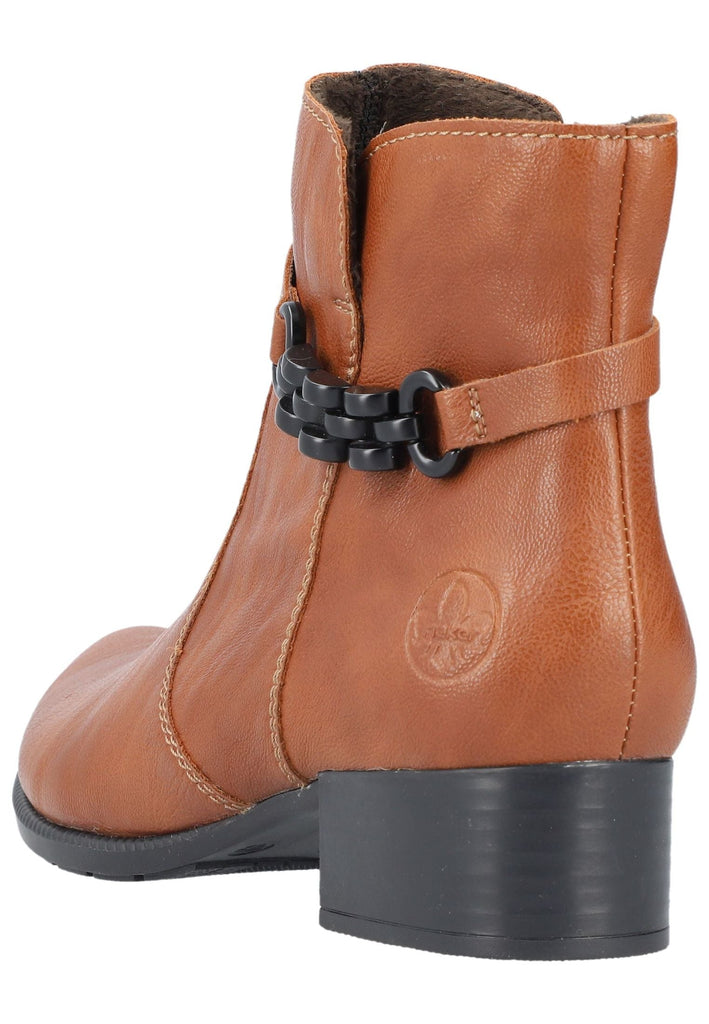 Rieker Stiefelette Lederimitat Cuoio