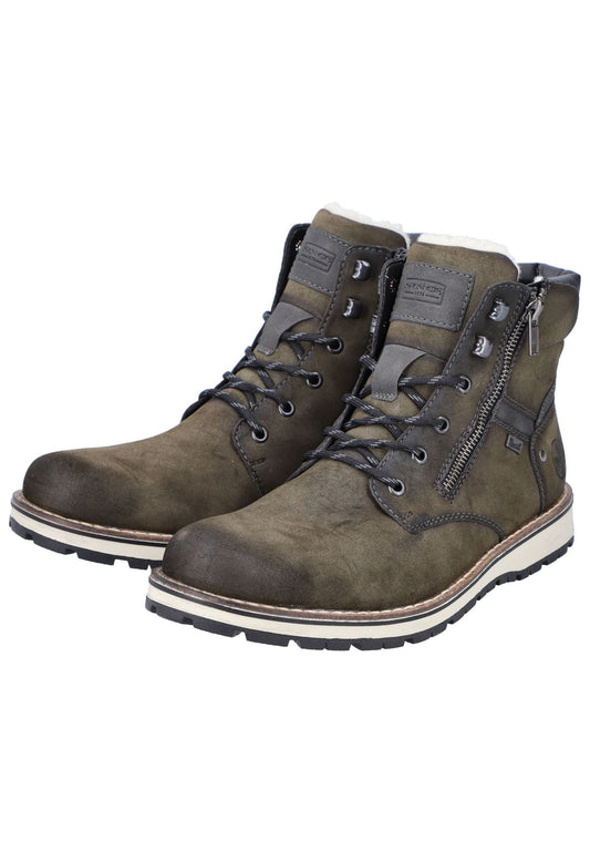Rieker Stiefelette Lederimitat Forest