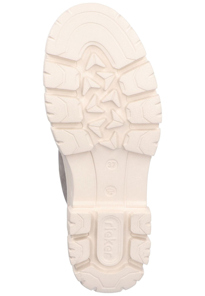 Rieker Stiefelette Lederimitat Grau