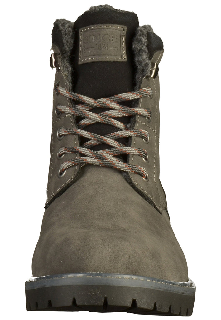 Rieker Stiefelette Lederimitat Grau