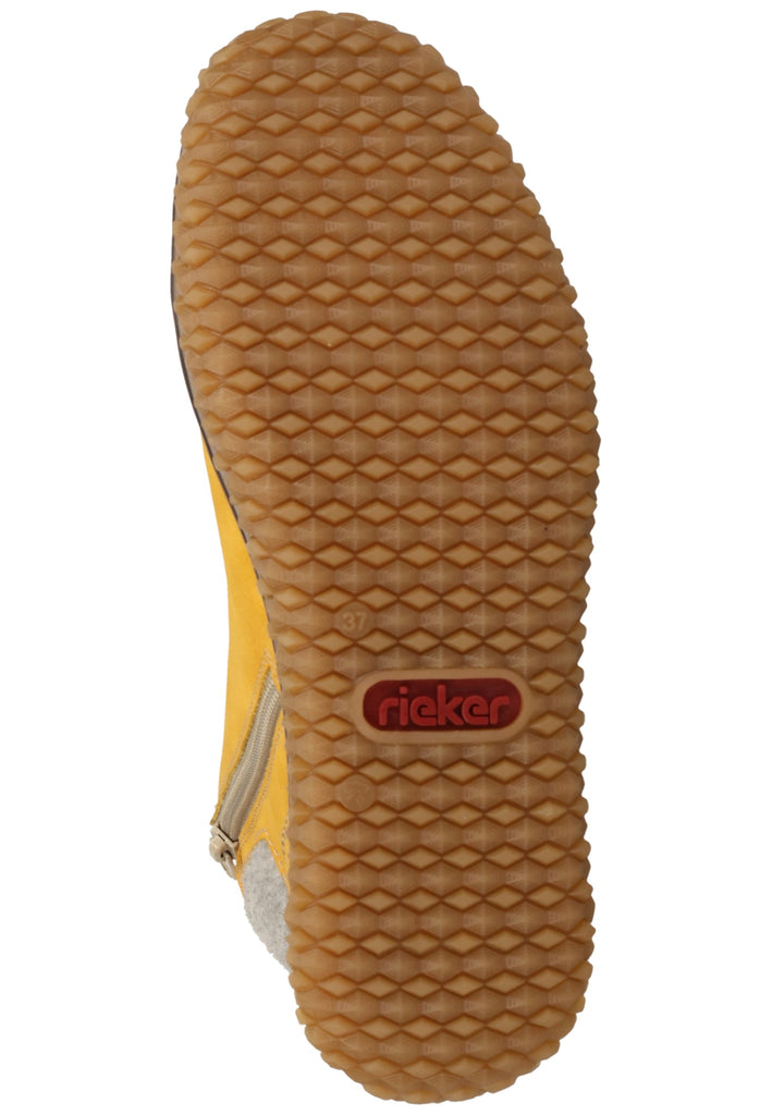 Rieker Stiefelette Lederimitat Honey Warmfutter
