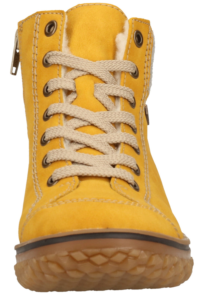 Rieker Stiefelette Lederimitat Honey Warmfutter