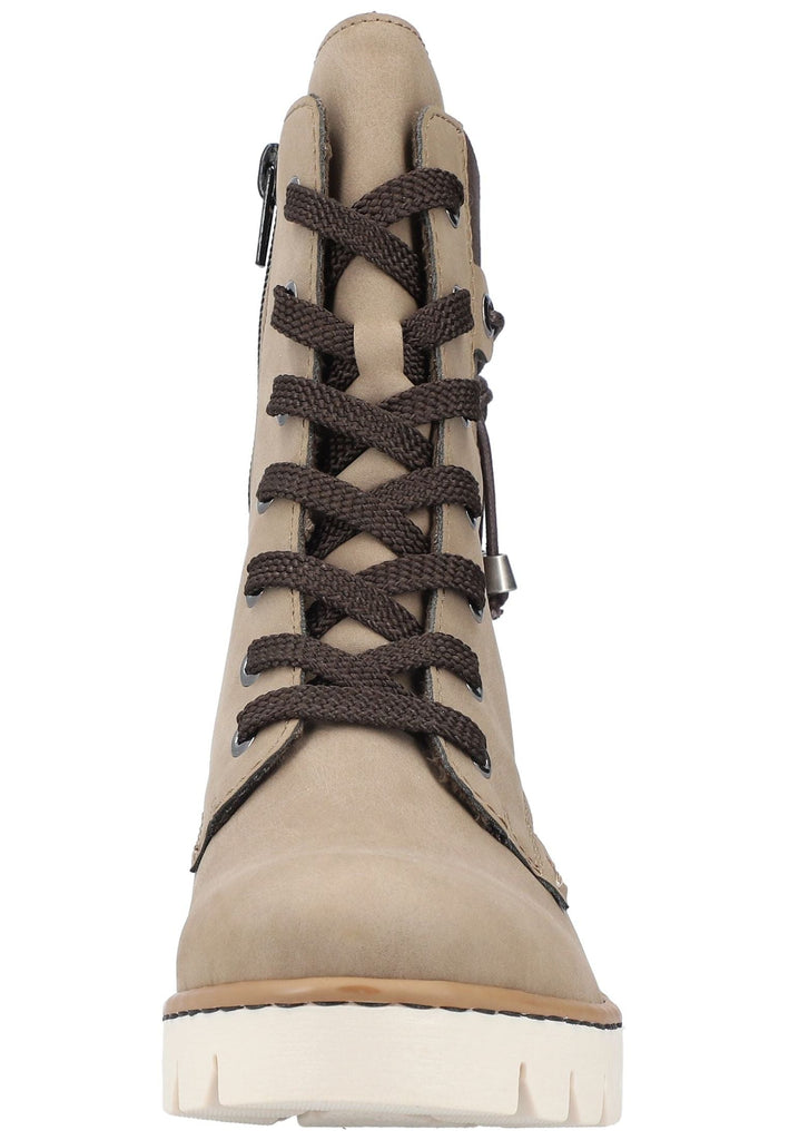 Rieker Stiefelette Lederimitat Leinen