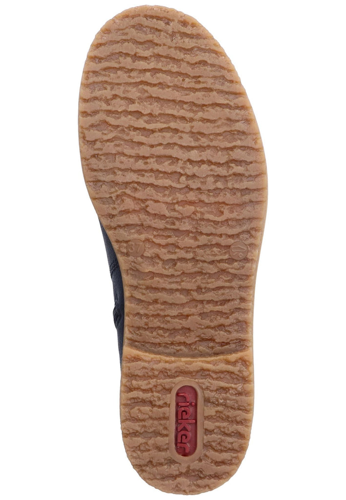 Rieker Stiefelette Lederimitat Ozean