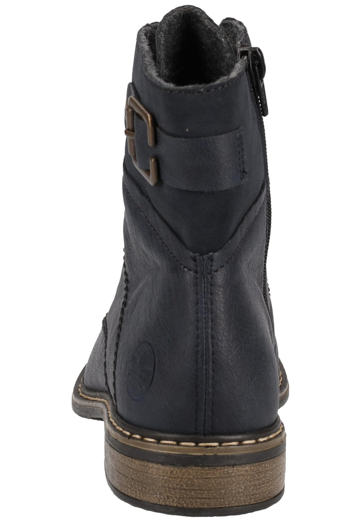 Rieker Stiefelette Lederimitat Ozean