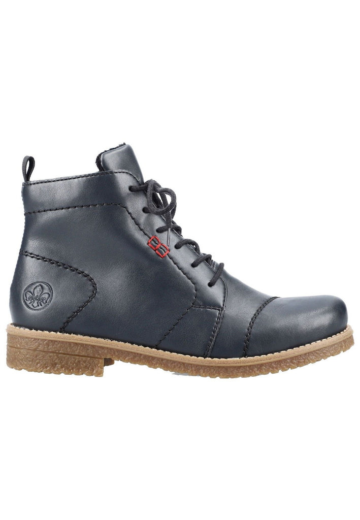 Rieker Stiefelette Lederimitat Ozean Warmfutter