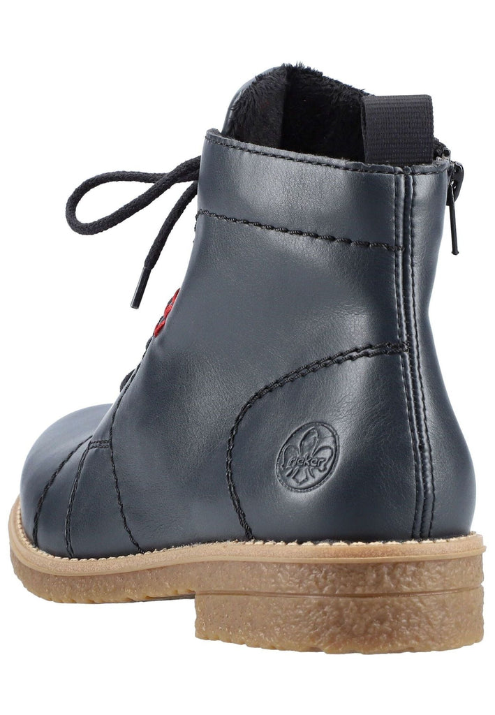 Rieker Stiefelette Lederimitat Ozean Warmfutter