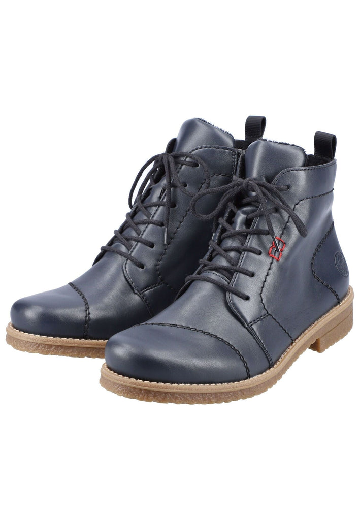 Rieker Stiefelette Lederimitat Ozean Warmfutter
