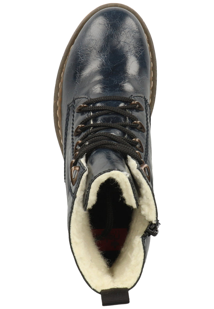 Rieker Stiefelette Lederimitat Ozean Warmfutter