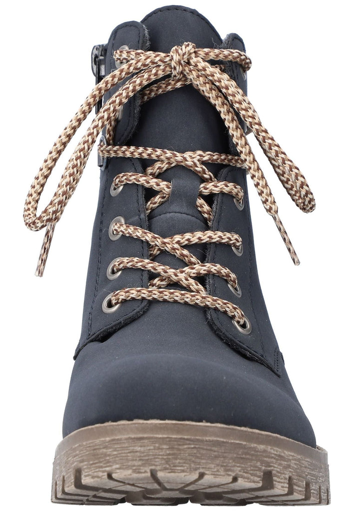 Rieker Stiefelette Lederimitat Pazifik