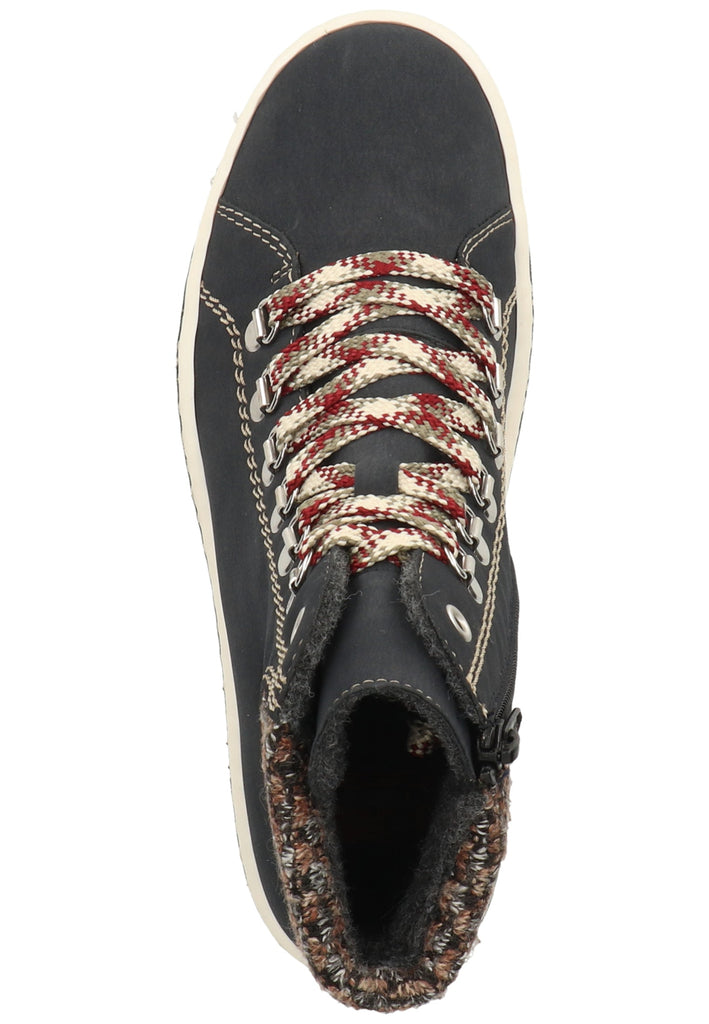 Rieker Stiefelette Lederimitat Pazifik