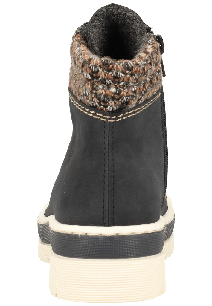 Rieker Stiefelette Lederimitat Pazifik