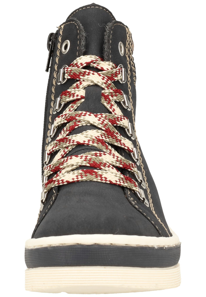 Rieker Stiefelette Lederimitat Pazifik