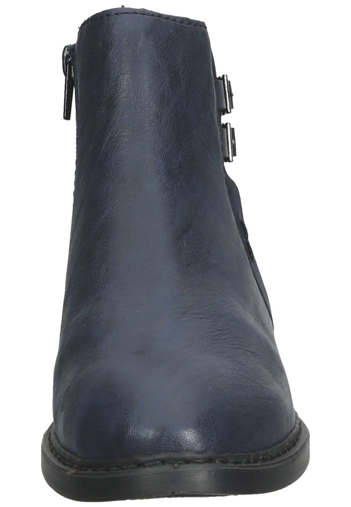 Rieker Stiefelette Lederimitat Pazifik Warmfutter