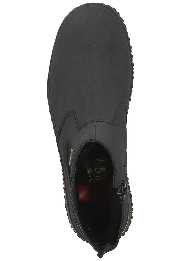 Rieker Stiefelette Lederimitat Pazifik Warmfutter