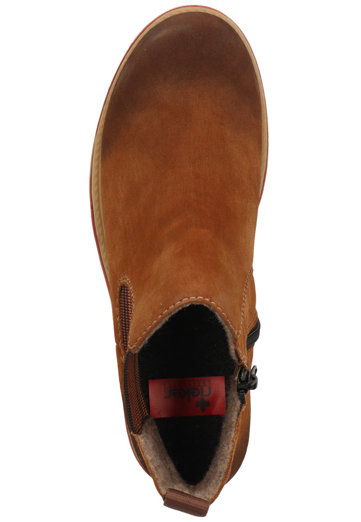 Rieker Stiefelette Lederimitat Reh