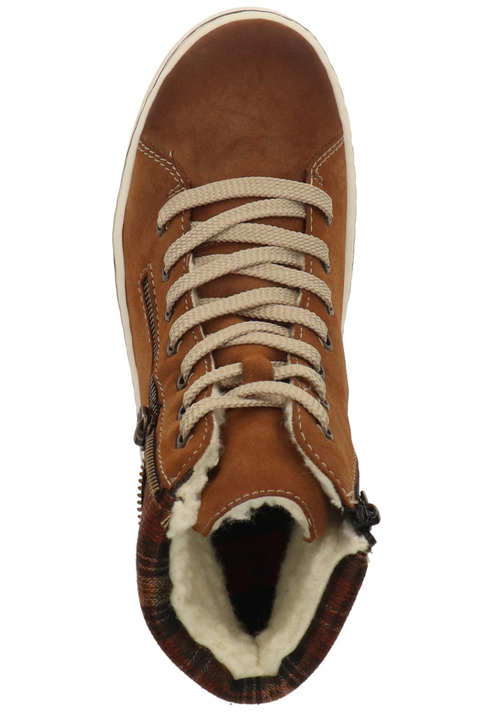 Rieker Stiefelette Lederimitat Reh