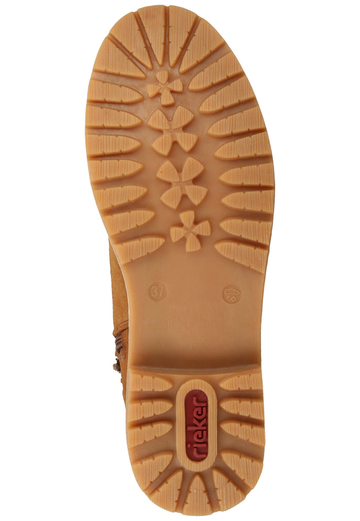 Rieker Stiefelette Lederimitat Reh Warmfutter