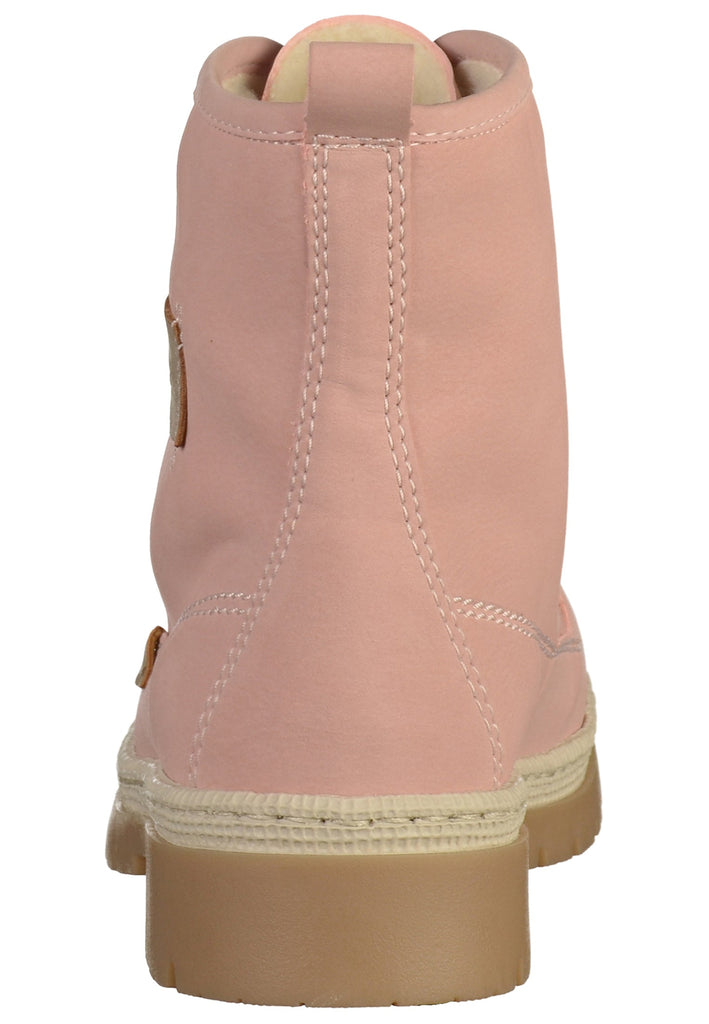 Rieker Stiefelette Lederimitat Rosa