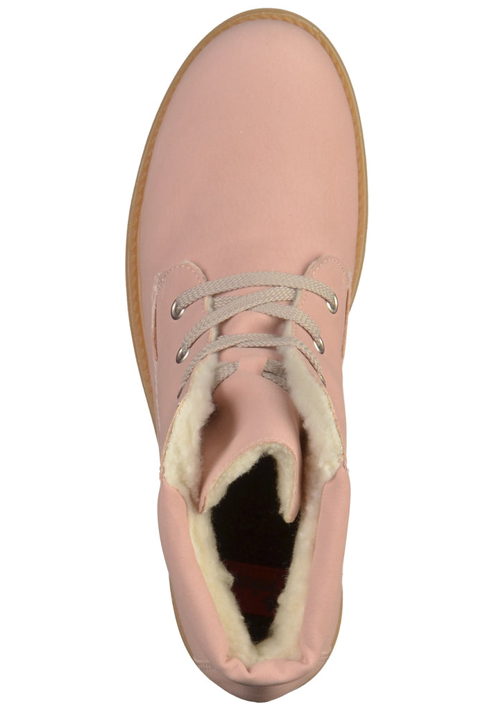 Rieker Stiefelette Lederimitat Rosa