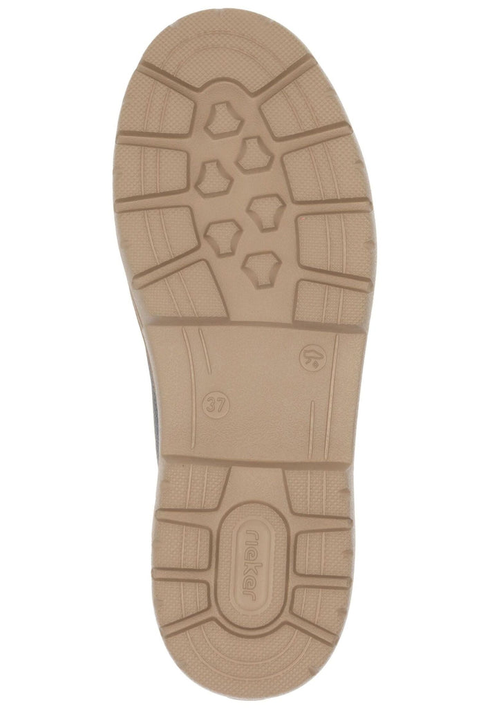 Rieker Stiefelette Lederimitat Schwarz