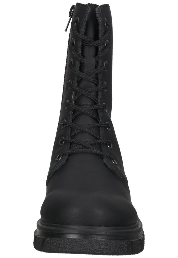 Rieker Stiefelette Lederimitat Schwarz