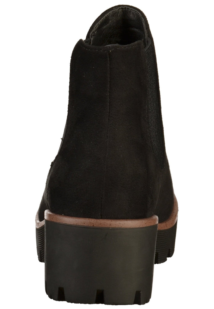 Rieker Stiefelette Lederimitat Schwarz