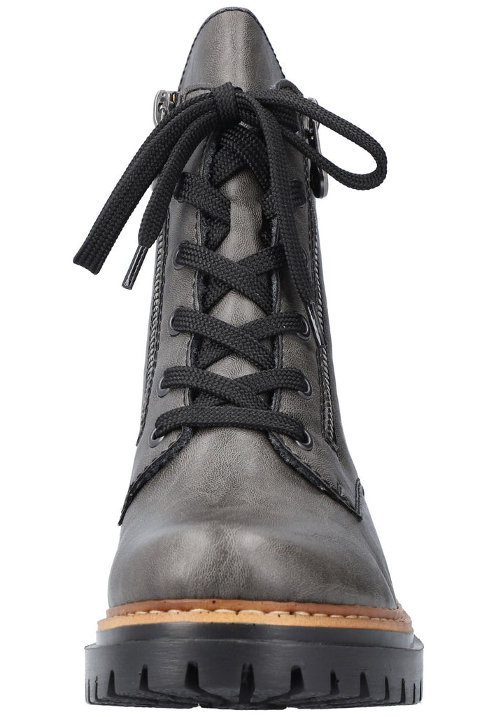Rieker Stiefelette Lederimitat Smoke