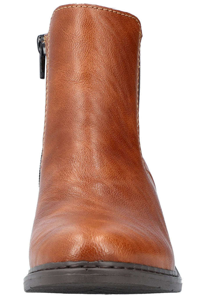 Rieker Stiefelette Lederimitat/Textil Cuoio