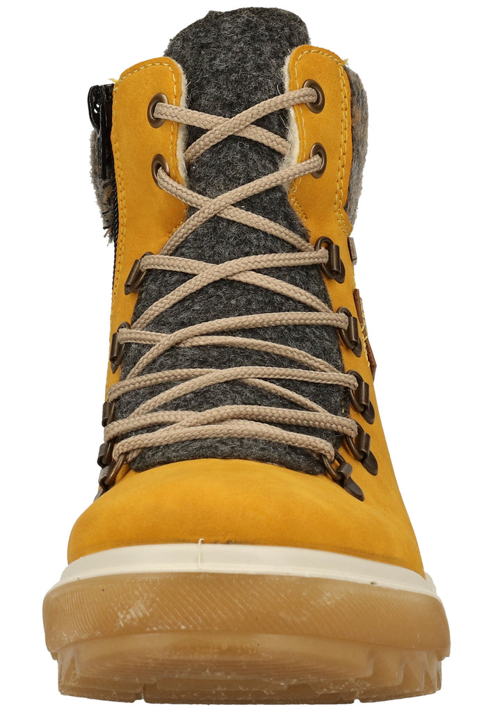 Rieker Stiefelette Lederimitat/Textil Honey Warmfutter