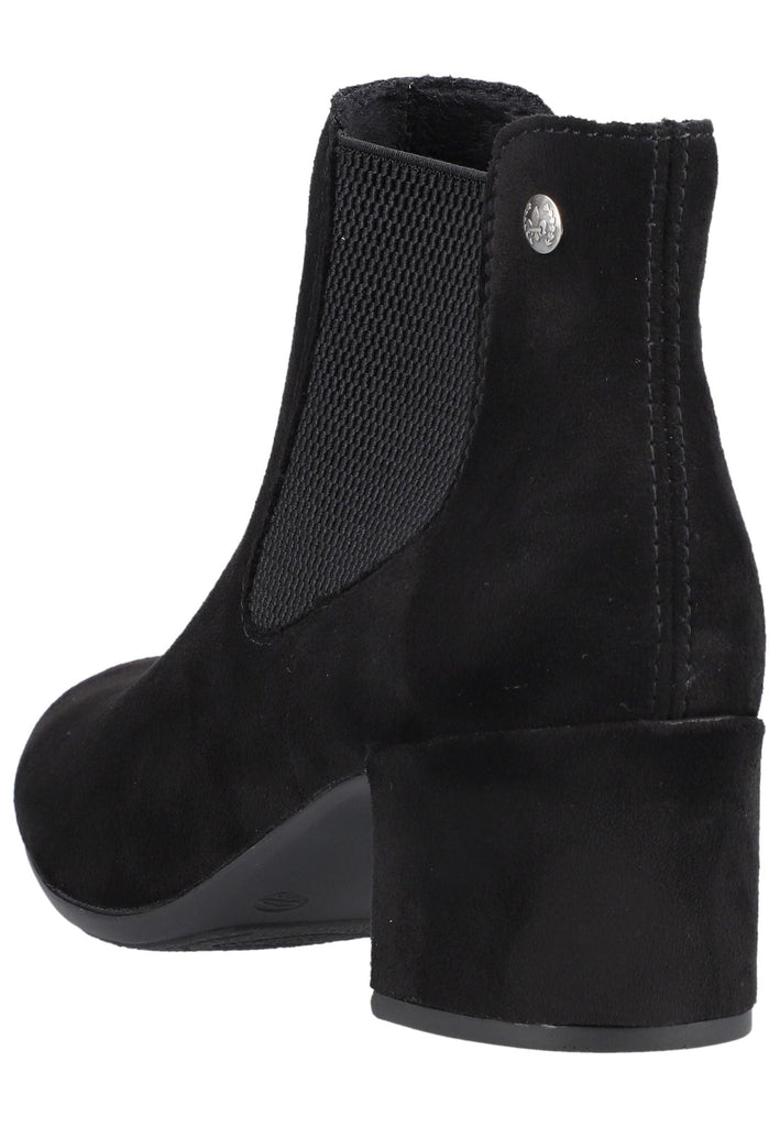 Rieker Stiefelette Lederimitat/Textil Schwarz