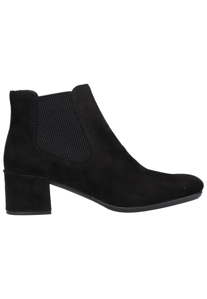Rieker Stiefelette Lederimitat/Textil Schwarz