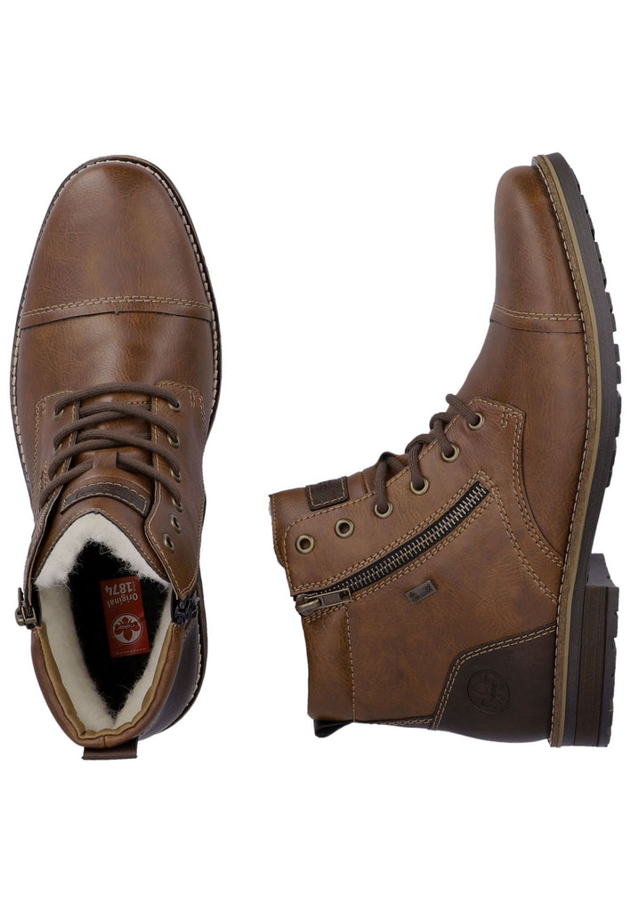 Rieker Stiefelette Lederimitat Toffee